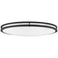 Black LED Flush Mount Fixture E8524
