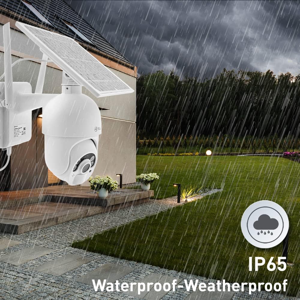 Solar Wireless Full HD Security Camera with Night Vision V397