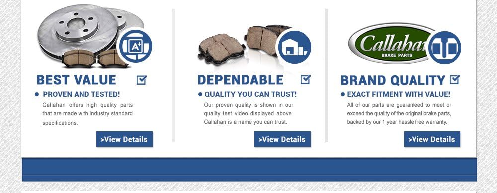 Red Coated Remanufactured Caliper Pair + Hardware Brake Kit P8155