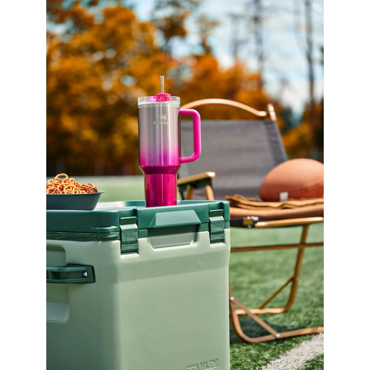 40 oz Gradient Pink Tumbler Cup T409