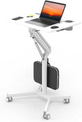Portable Height Adjustable Laptop Desk with Wheels I950