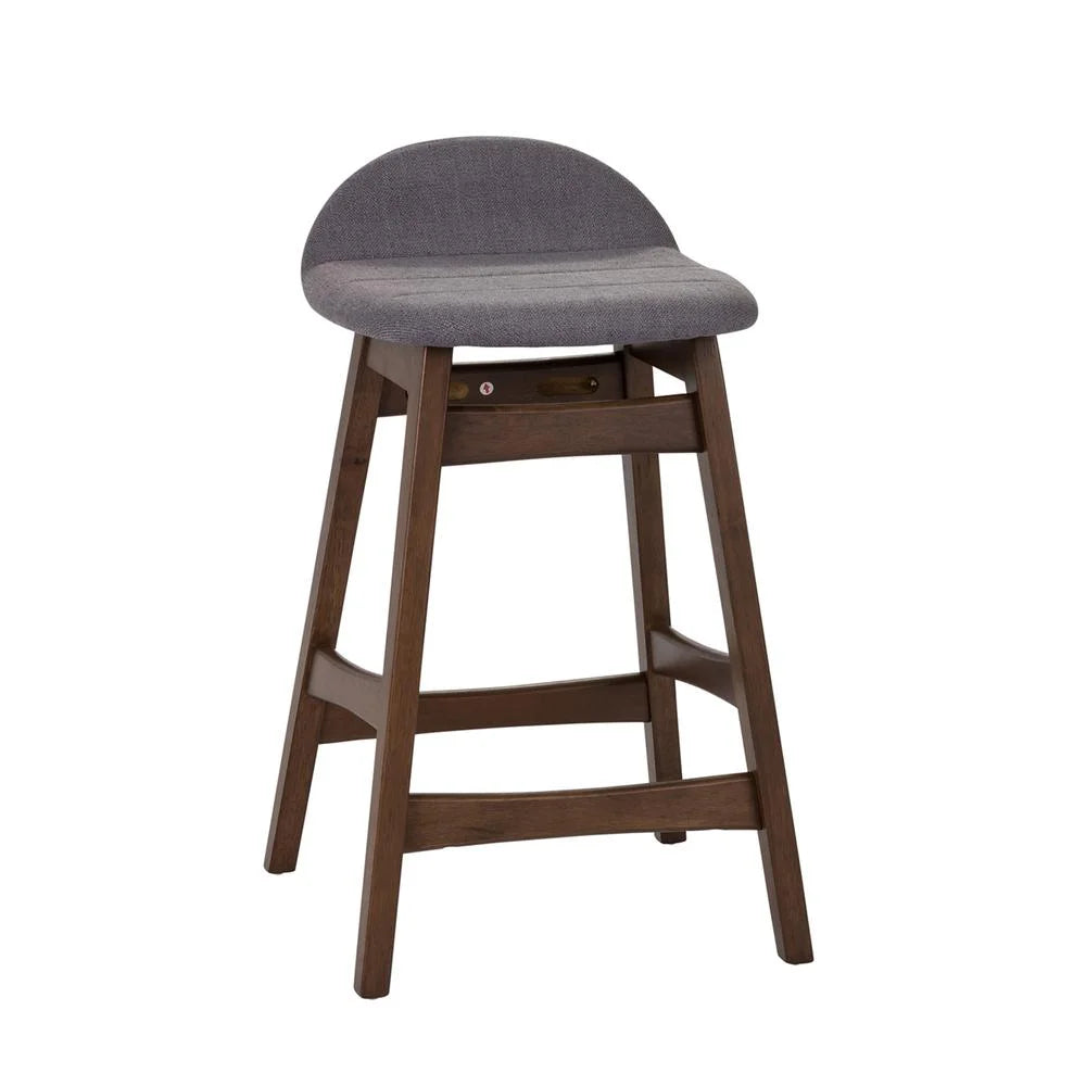 Grey Counter Chair Set of 2 X1828