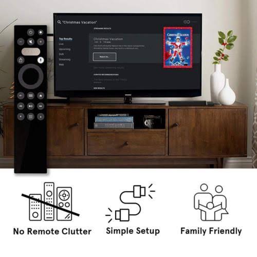 Entertainment Hub and Universal Remote with Voice Control S268