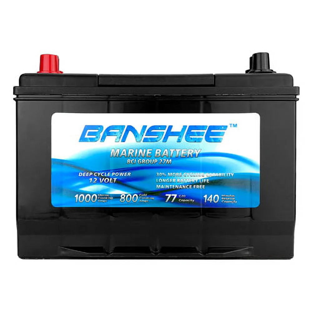 Group Size 27 Deep Cycle Marine Trolling Motor Battery X734928