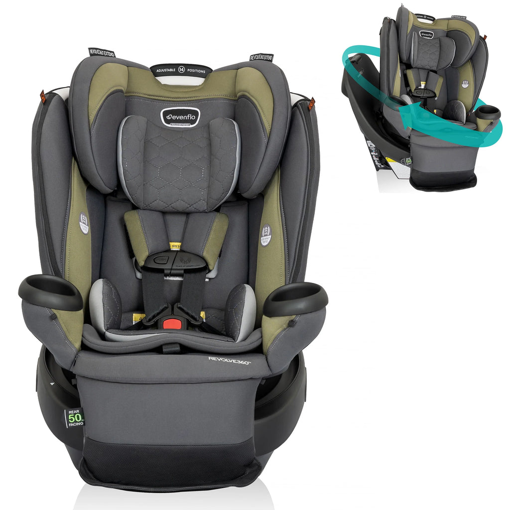 Rotational Car Seat with Quick Clean Cover M677