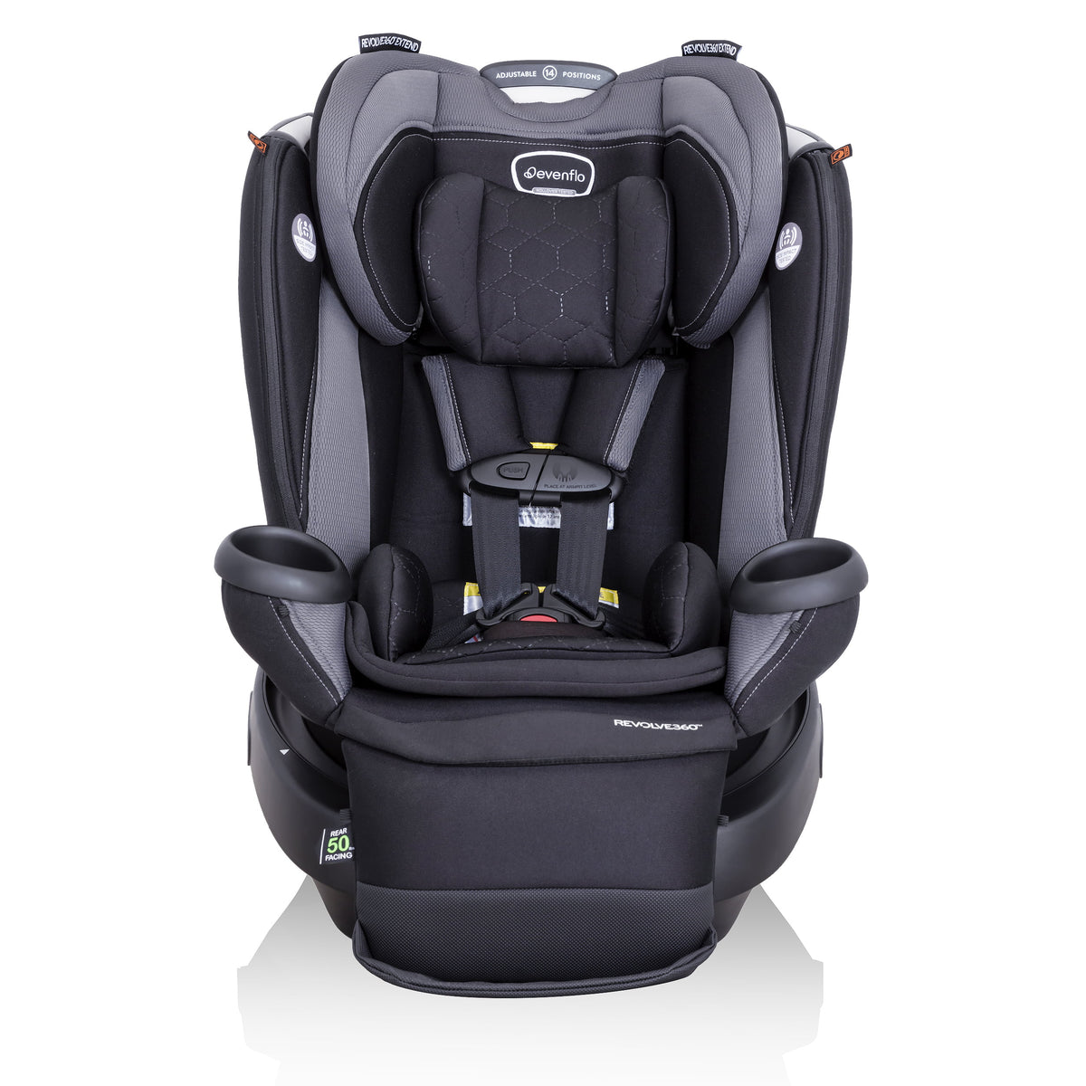 All-in-One Rotational Car Seat with Quick Clean Cover E157