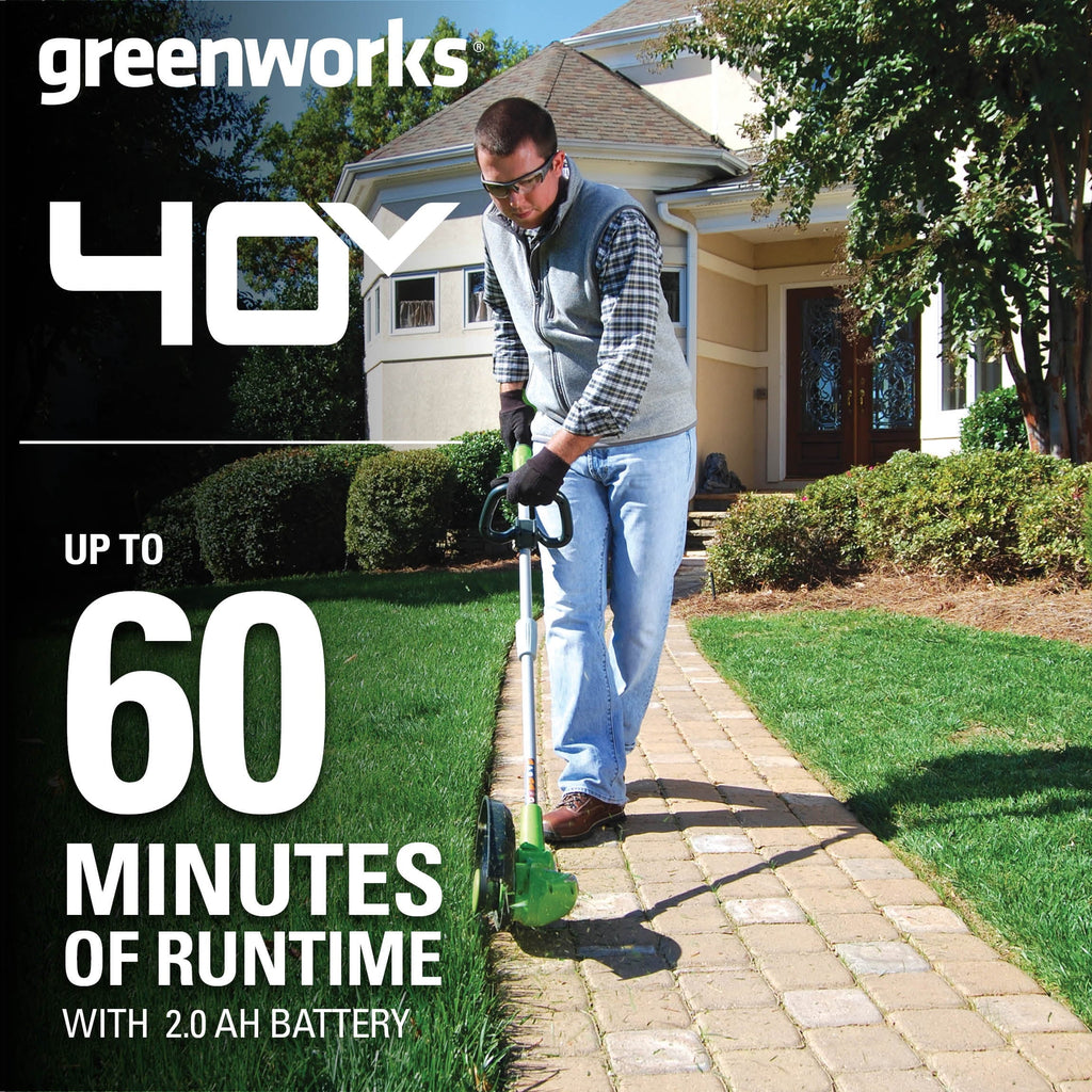 40V Cordless String Trimmer/Edger with Battery & Charger P977