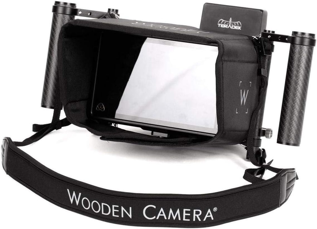 Wooden Camera Director's Monitor Cage v3 Carbon Fiber Handgrips S771