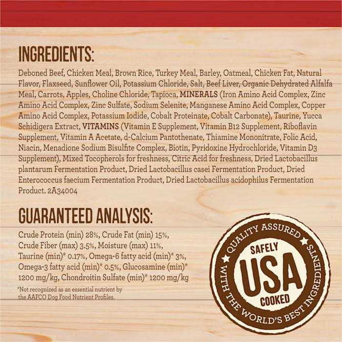 Healthy Grains Freeze Dried Raw Coated Dry Dog Food Brown Rice Recipe B85137