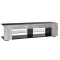 High Gloss 4-Shelf TV Stand with Bookshelves G54328