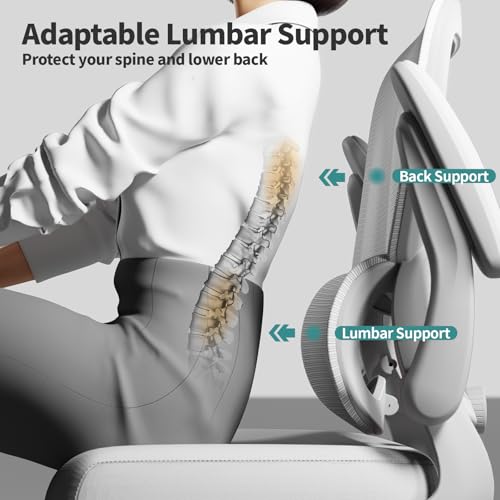 Beige Ergonomic Mesh Office Chair V921062