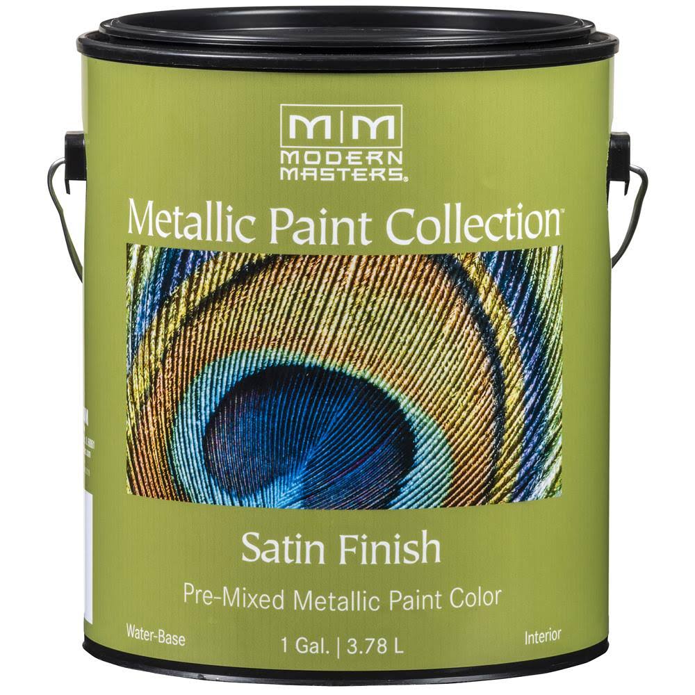 Metallic Paint Satin Venetian Blue 1 Gallon 2 Pack Q95067