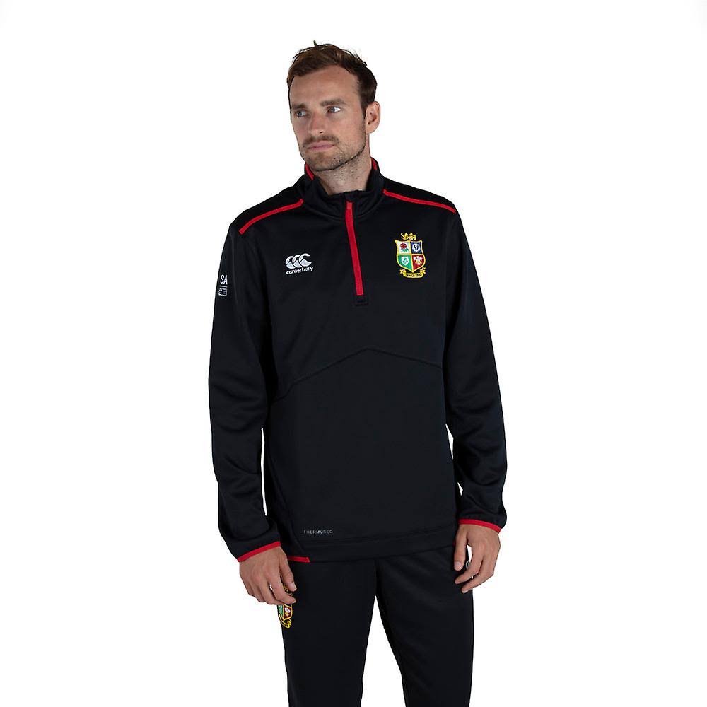 Red 1/4 Zip Fleece Top M186
