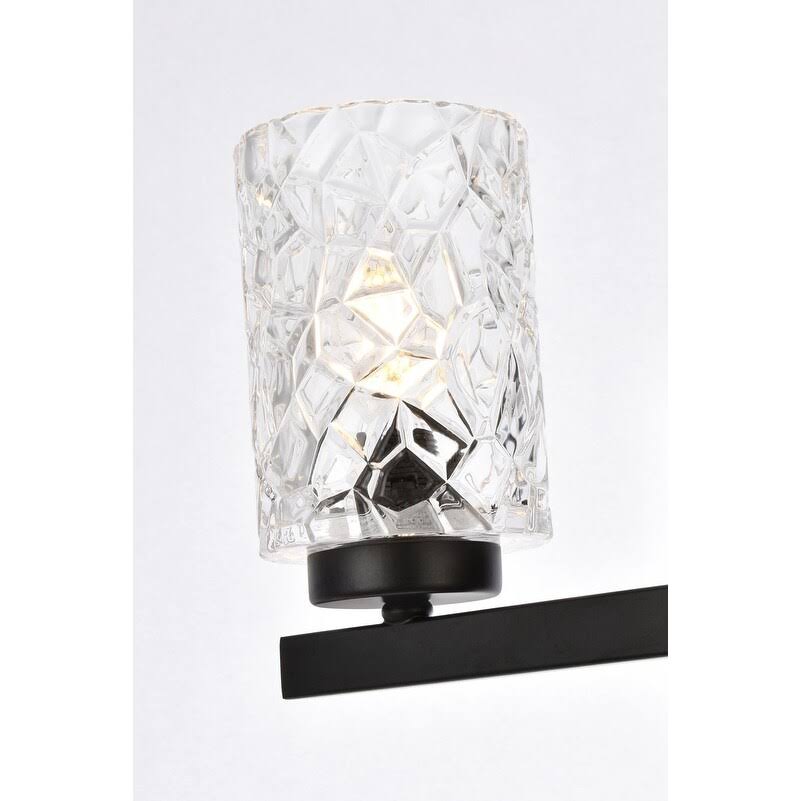 Black 4 Light Bath Sconce V137224