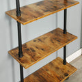 6 Tier Gold Bookshelf Z4785
