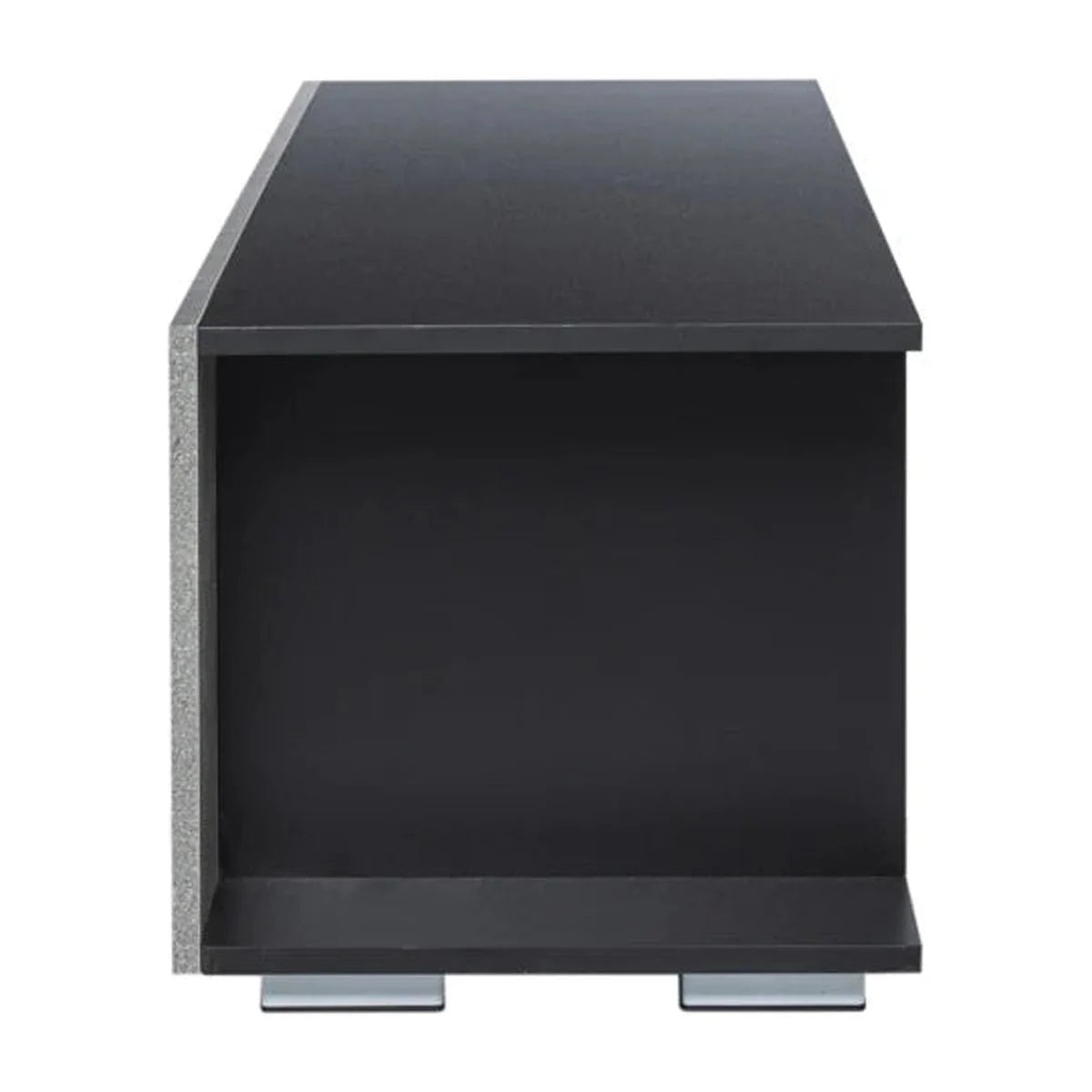 High Gloss 4-Shelf TV Stand with Bookshelves G54328