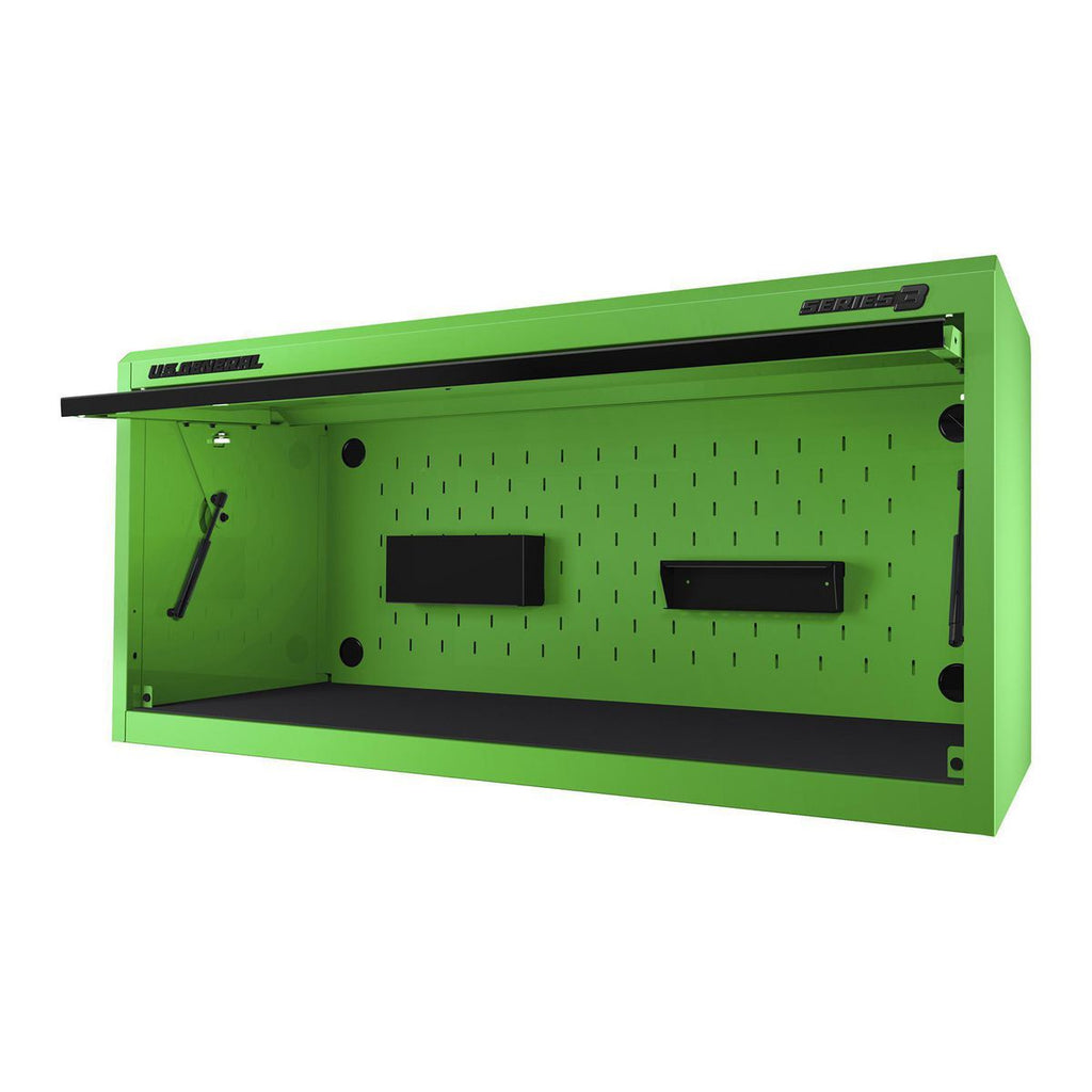 56 in. x 22 in. Blue Work Center Hutch Q498
