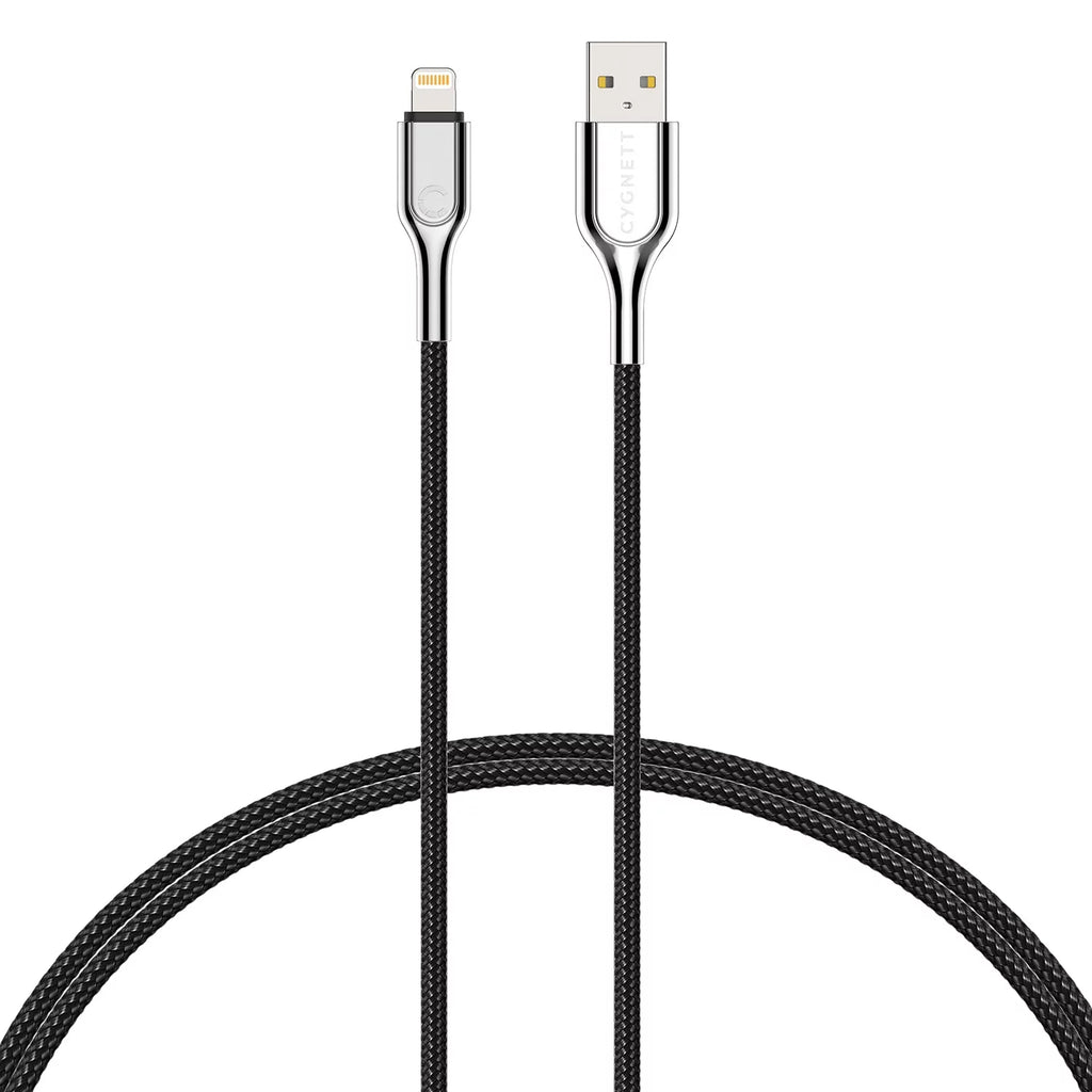 Armored Lightning to USB Charge and Sync Cable (9 Feet) W584