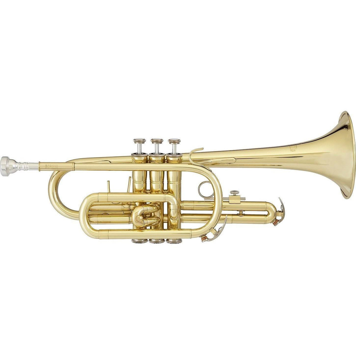 Lacquered Brass Cornet A832