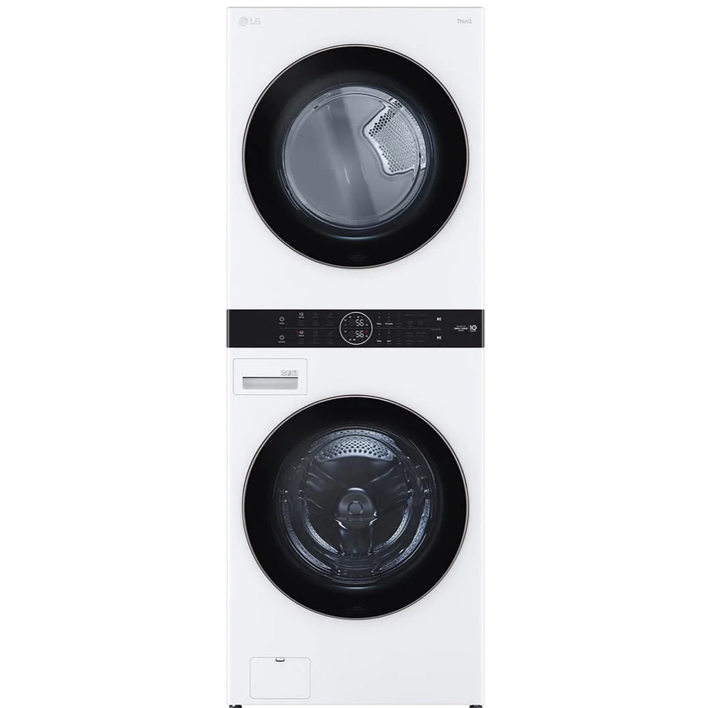 White Front Load Washtower 5.2 Cu. Ft. Washer 7.4 Cu. Ft. Electric Dryer O88401