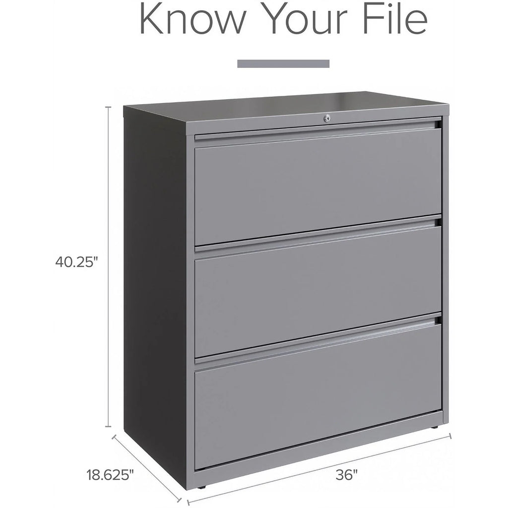 36" Wide 3 Drawer Metal Lateral File Cabinet X475