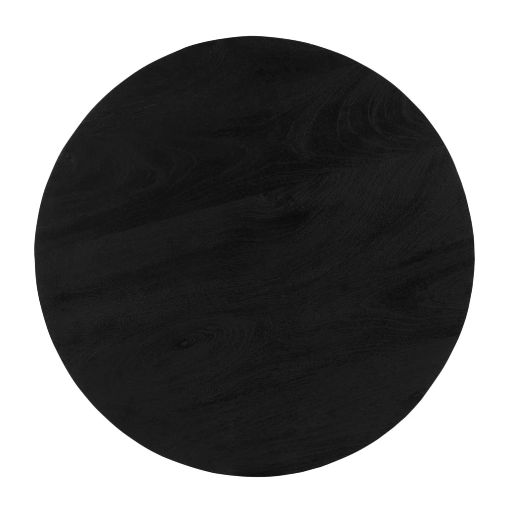 20 Inch Mango Wood Round Side Table X125084