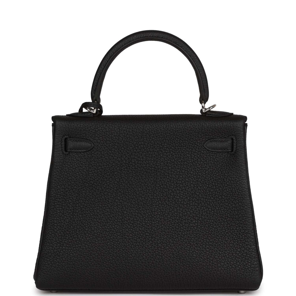 Black Togo Leather Bag C3159