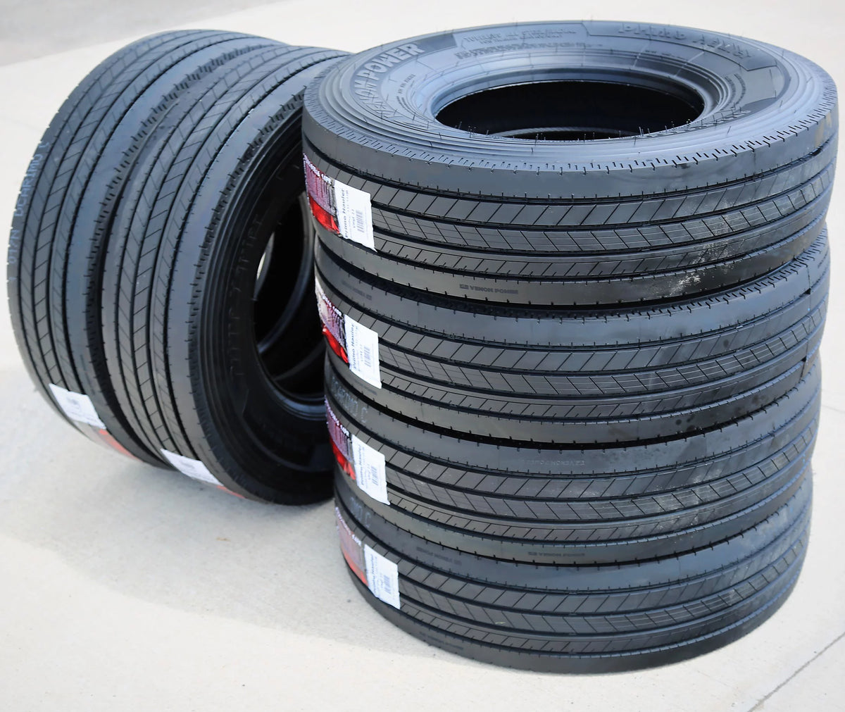 Set of 4 ST 235/85R16 Trailer Tires H614