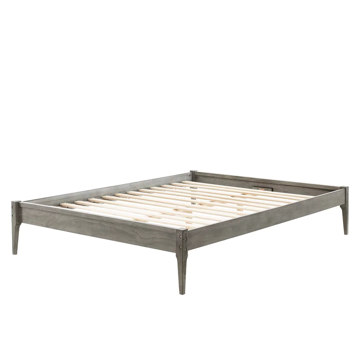 Twin Size Wood Platform Bed Frame P8566