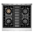 Built-In Natural Gas Cooktop with 4 Burners A777