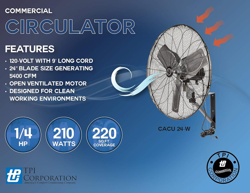 Commercial Wall Mount Fan D4649