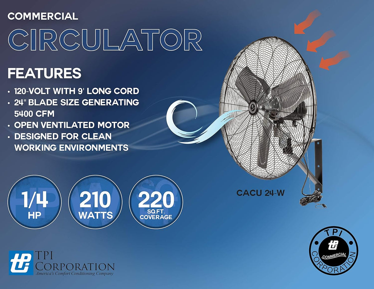 Commercial Wall Mount Fan D4649