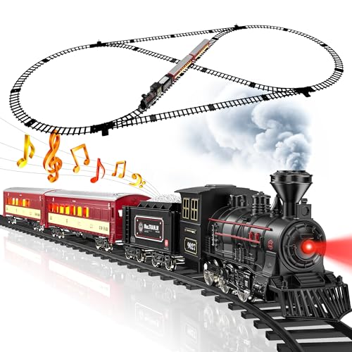 Train Set with Smoke Lights and Sound L495