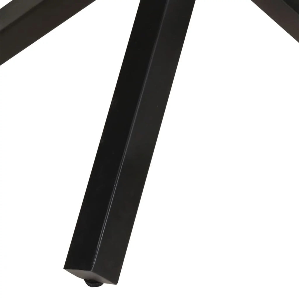 Round Solid Reclaimed Wood Dining Table Y12855
