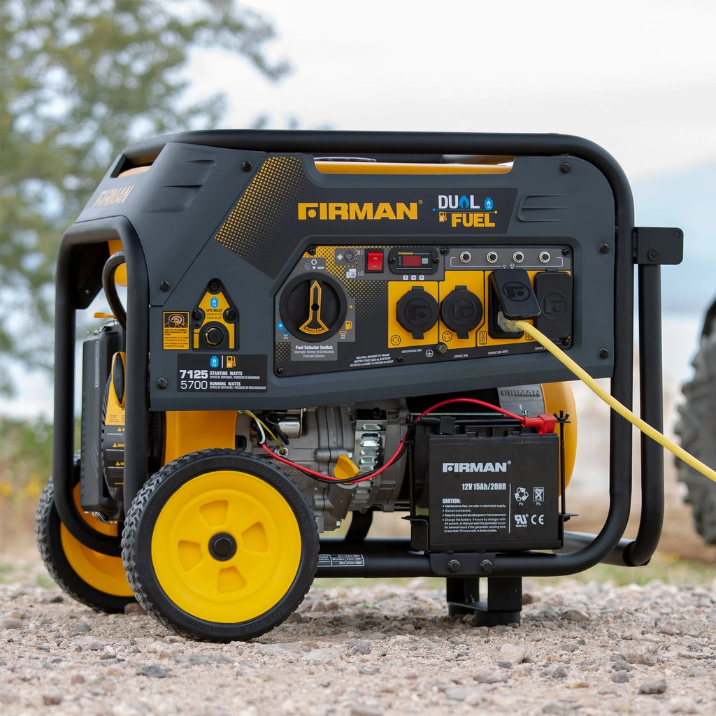 4550/3650 Watt Dual Fuel Portable Generator with Wheel Kit N149
