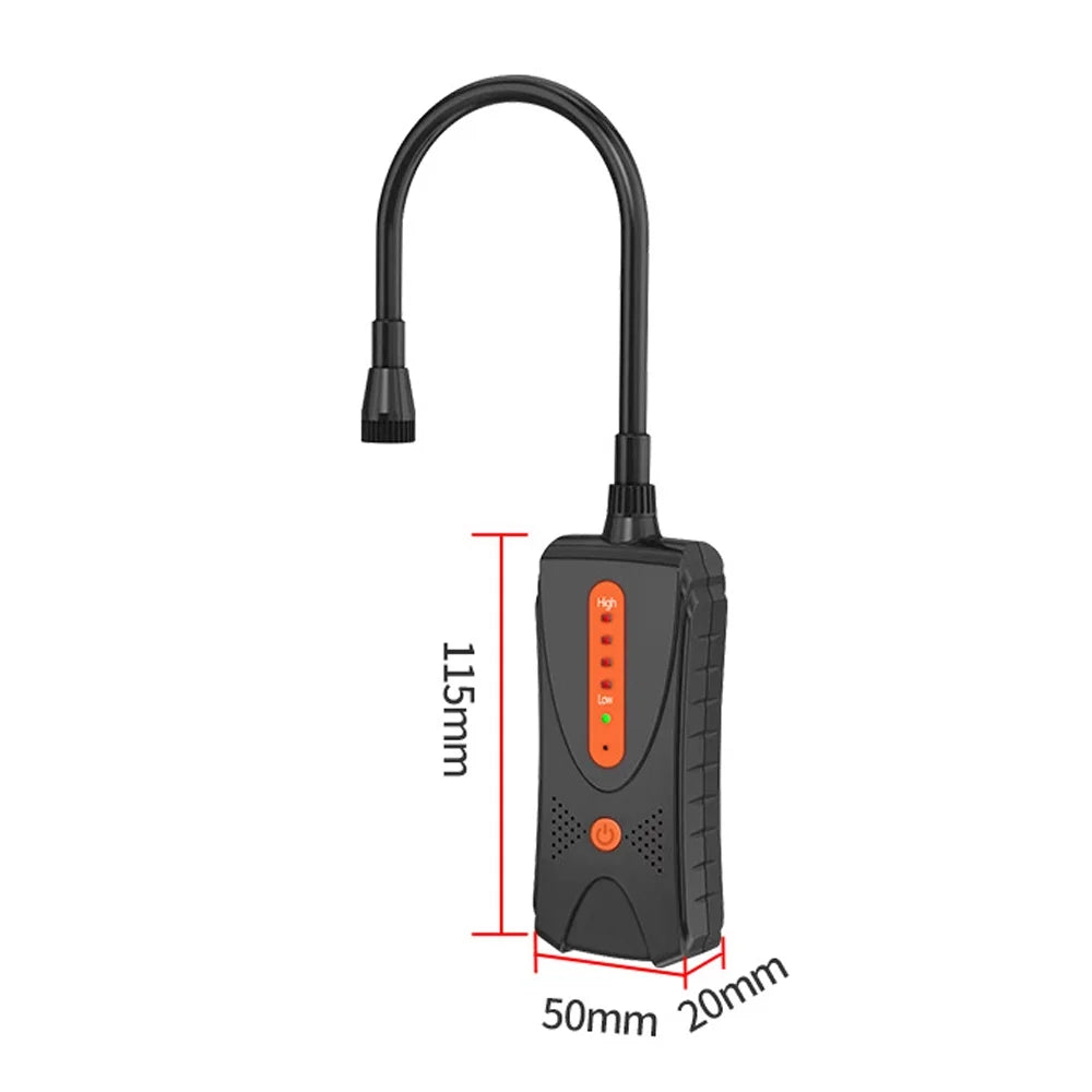 Handheld Combustible Gases Leak Detector Portable PPM Meter with Sound Alarm Y977