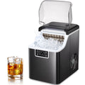 44Lbs/24H Self-Cleaning Countertop Ice Maker with Ice Scoop & Basket U4863