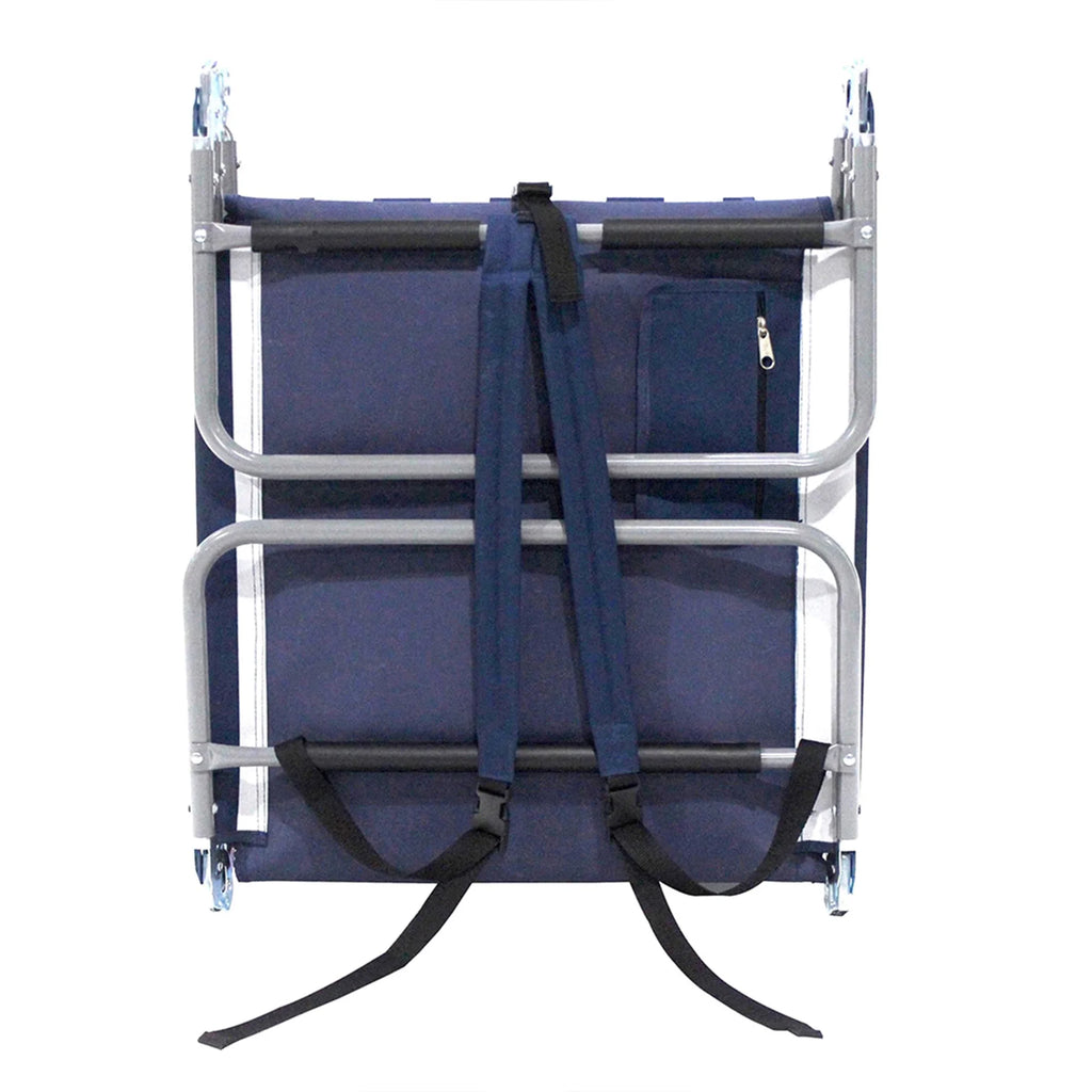 Striped Blue Backpack Beach Chair H799249