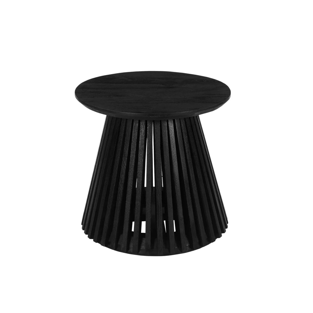 20 Inch Mango Wood Round Side Table X125084