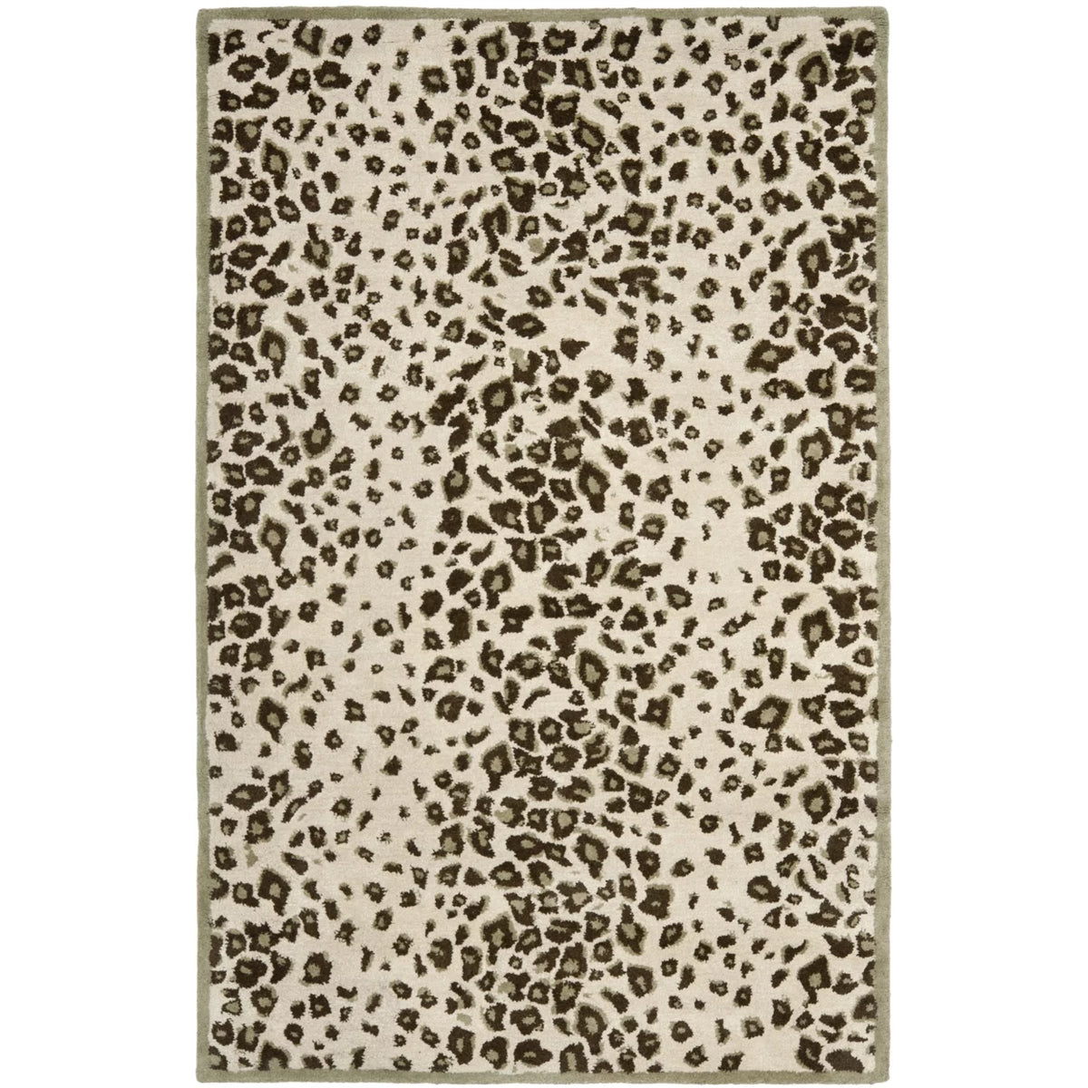 Grassland Green 8' x 10' Spotted Area Rug O48078