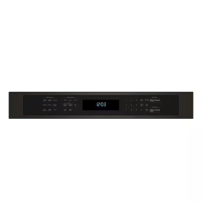 Electric Wall Oven and Microwave Combo in Black Stainless Steel with Air Fry B131119