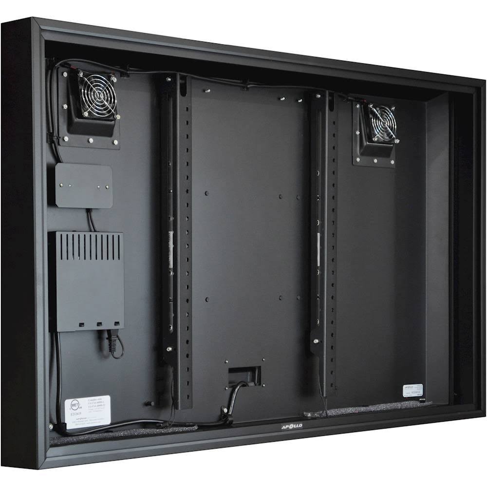 Black Outdoor TV Enclosure Q80032