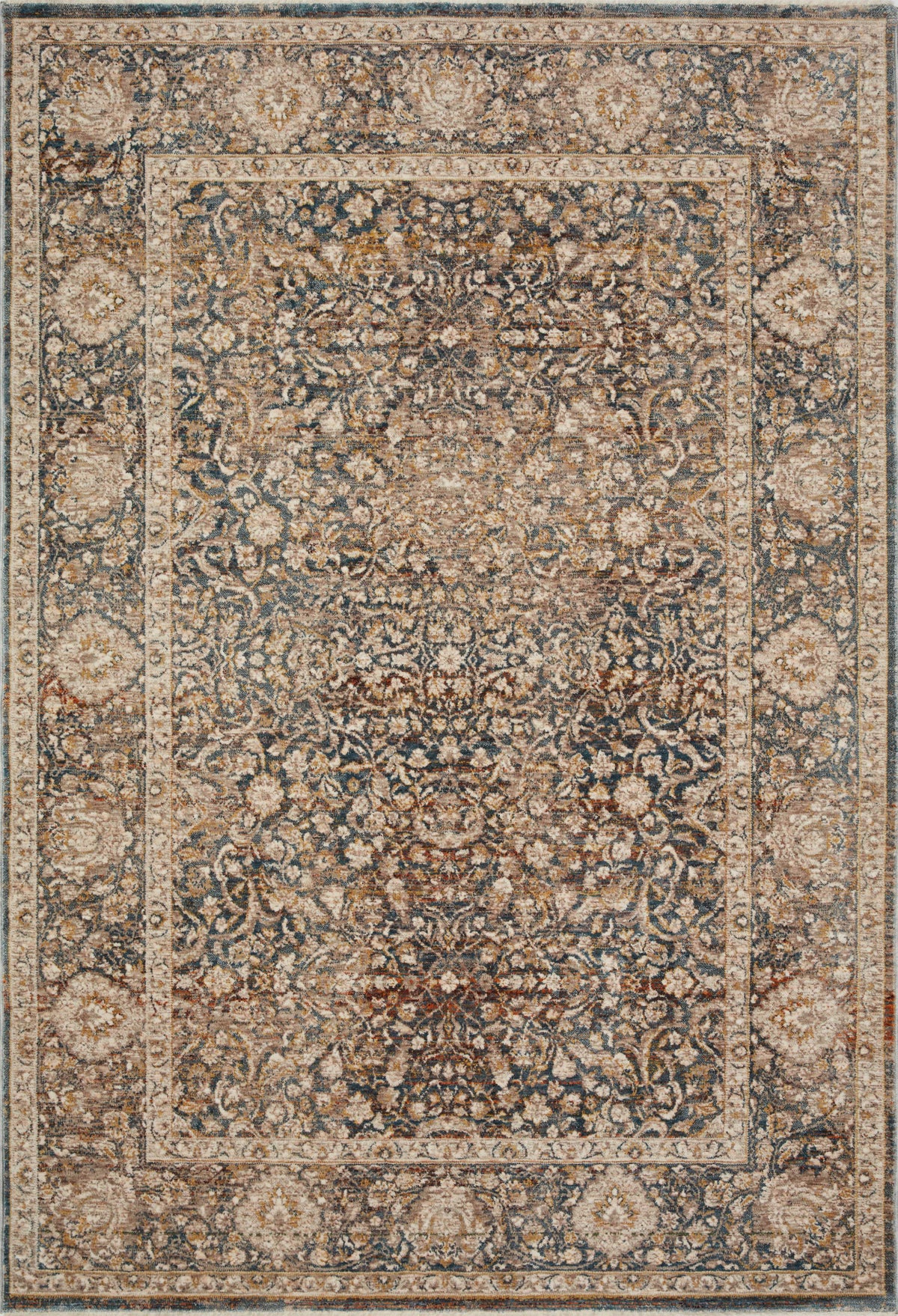 Charcoal Ivory Rug K58491