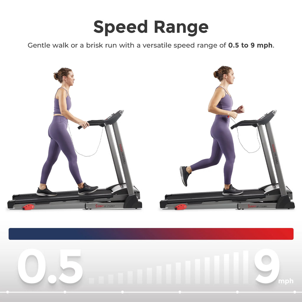 Foldable Electric Treadmill with Adjustable Incline L829