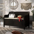 Wooden Entryway Bench with Shoe Cabinets O89770