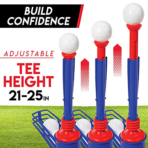 Kids Teeball Batting Tee and Pitching Machine K170973