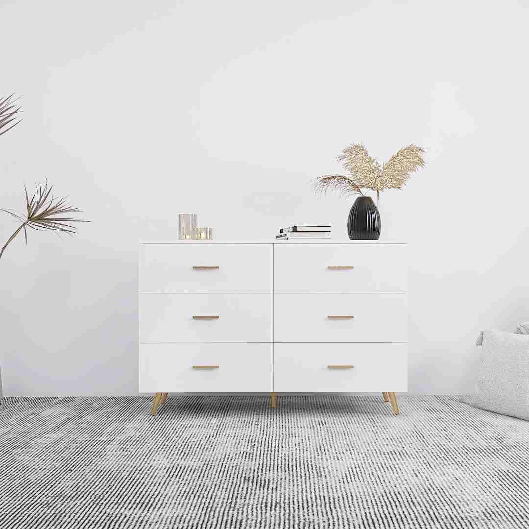 6 Drawer Dresser J24337