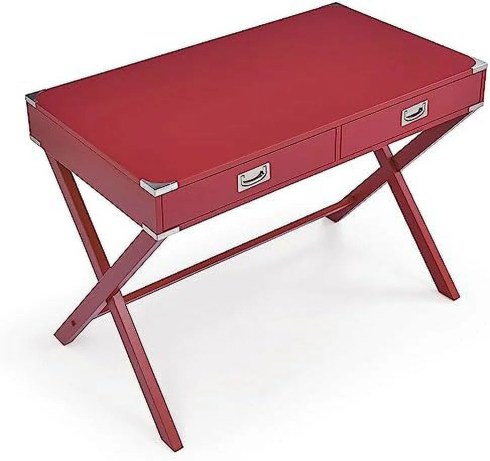 White Computer Desk with Drawers V157938