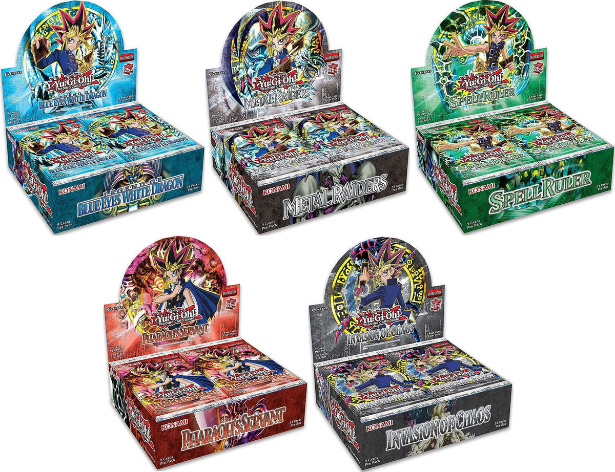 Trading Card Game 25th Anniversary Set of 5 Booster Boxes H31920