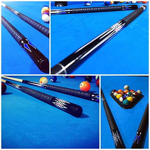 Pool Cues Set of 4 and Set of 2 with 13mm Cue Tip 58" H590899
